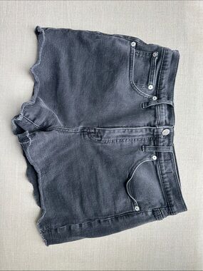 Madewell High Rise Short, Lunar Wash, size 28
